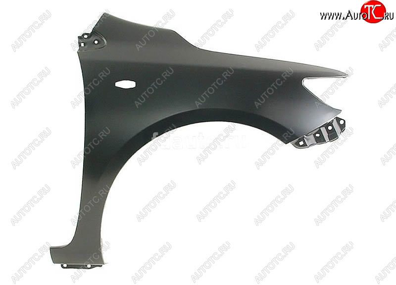 3 899 р. Правое крыло (с отверстием под повторитель поворота) BodyParts  Toyota Corolla  E150 (2006-2010) седан дорестайлинг (Неокрашенное)  с доставкой в г. Вологда