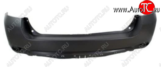 2 599 р. Бампер задний BodyParts  Toyota Highlander  XU40 (2007-2010) дорестайлинг (Неокрашенный)  с доставкой в г. Вологда