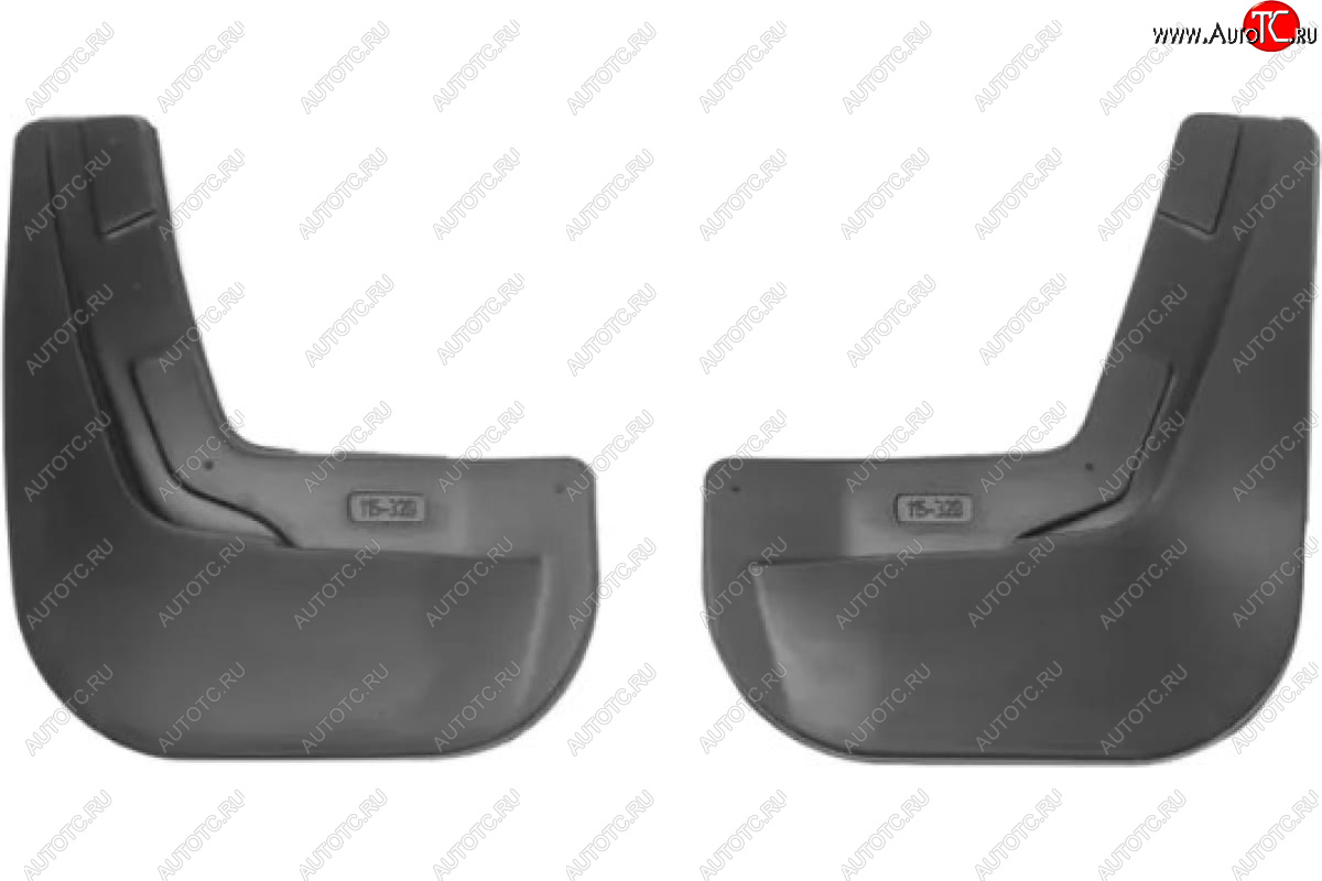 1 099 р. Брызговики передние Norplast Chery Tiggo 4 Pro (2021-2025)  с доставкой в г. Вологда