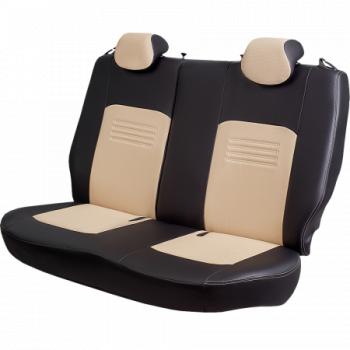 9 449 р. Комплект чехлов для сидений (РЗС 40/60 3Г Илана+Орегон) ТУРИН СТ Lord Autofashion Opel Astra J хэтчбек 5 дв.  рестайлинг (2012-2017) (черный, вставка бежевая, строчка бежевая)  с доставкой в г. Вологда. Увеличить фотографию 6