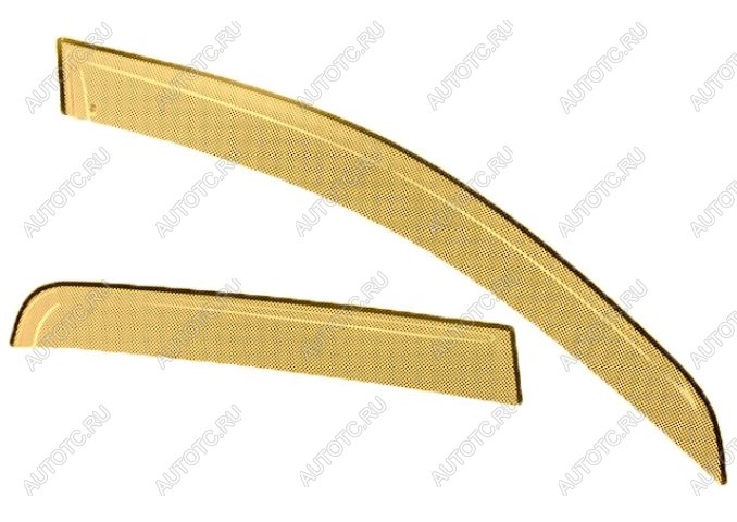 2 199 р. Дефлектора окон CA-Plastic  Lexus RX300  XU10 (1995-2001) дорестайлинг (серия Шелкография золото)  с доставкой в г. Вологда