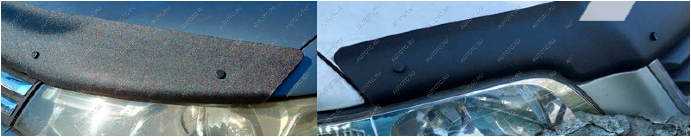 2 349 р. Дефлектор капота CA-Plastic  Geely Okavango (2021-2025) (Серия Strong черная)  с доставкой в г. Вологда