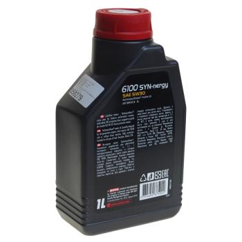 1 099 р. Масло моторное 6100 SYN-NERGIE 5W30 псинт.1л MOTUL MOTUL 112137  с доставкой в г. Вологда. Увеличить фотографию 2