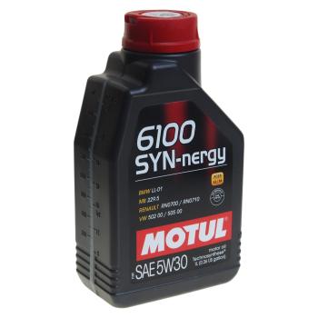1 099 р. Масло моторное 6100 SYN-NERGIE 5W30 псинт.1л MOTUL MOTUL 112137  с доставкой в г. Вологда. Увеличить фотографию 1