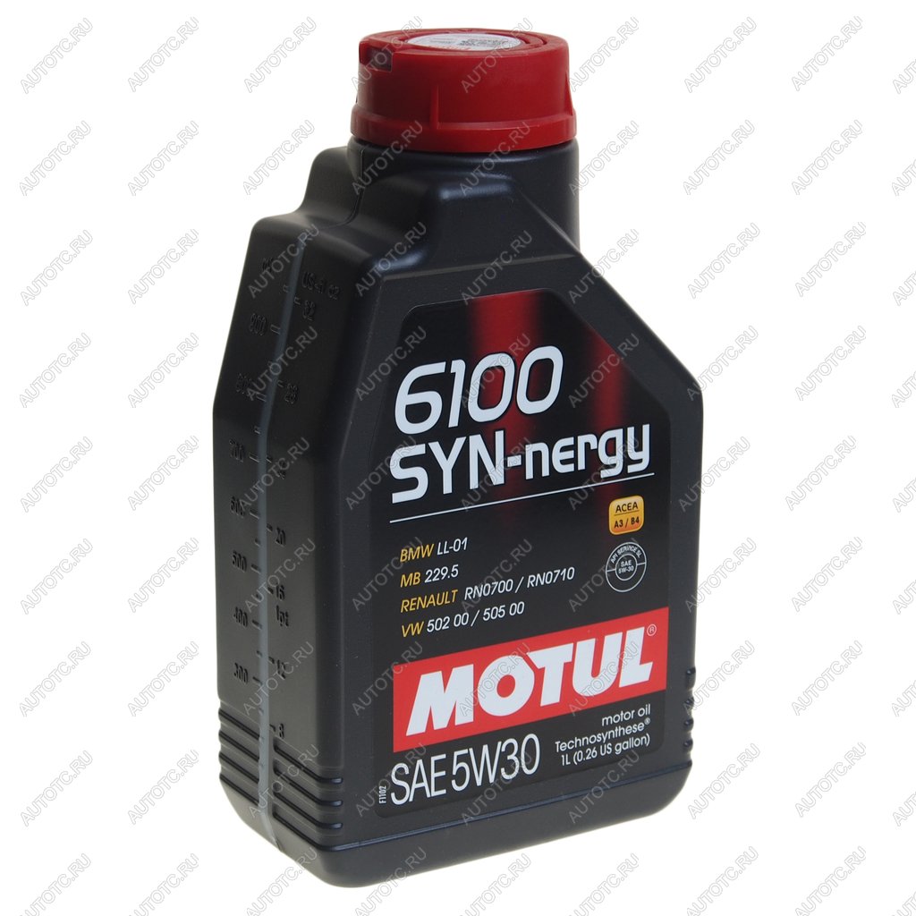 1 099 р. Масло моторное 6100 SYN-NERGIE 5W30 псинт.1л MOTUL MOTUL 112137  с доставкой в г. Вологда