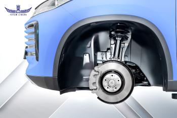 4 949 р. Подкрылок VOLKSWAGEN Touareg, 2018- (передний правый)  Фольксваген Туарег TOTEM totem.51.05.002  с доставкой в г. Вологда. Увеличить фотографию 1