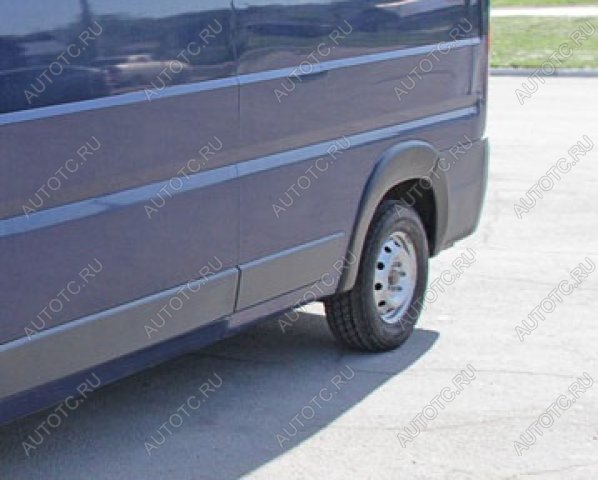 3 269 р. Расширители колесных арок задний правый Русская Артель CITROEN Jumper 250 (2006-2014) (глянец под покраску)  с доставкой в г. Вологда