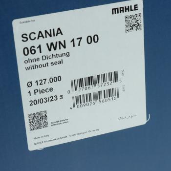 7 999 р. Гильза цилиндра SCANIA P,G,R,T,K,4 series дв.DC11.01,DSC12.01 d=127 MAHLE MAHLE 061wn1700  с доставкой в г. Вологда. Увеличить фотографию 5
