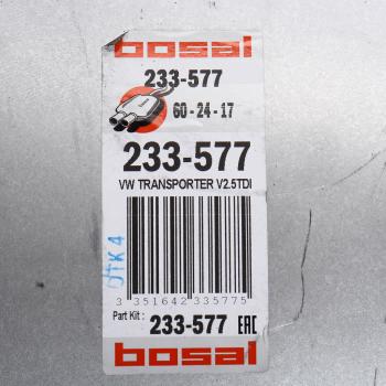 11 899 р. Глушитель VW T5 (2.02.5 TDI) средняя часть BOSAL BOSAL 233-577  с доставкой в г. Вологда. Увеличить фотографию 3