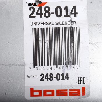 6 999 р. Глушитель универсальный средняя часть BOSAL BOSAL 248-014  с доставкой в г. Вологда. Увеличить фотографию 3