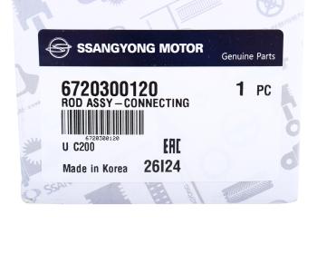 5 549 р. Шатун SSANGYONG Actyon (10-) (D20F) OE SSANGYONG 6720300120  с доставкой в г. Вологда. Увеличить фотографию 3