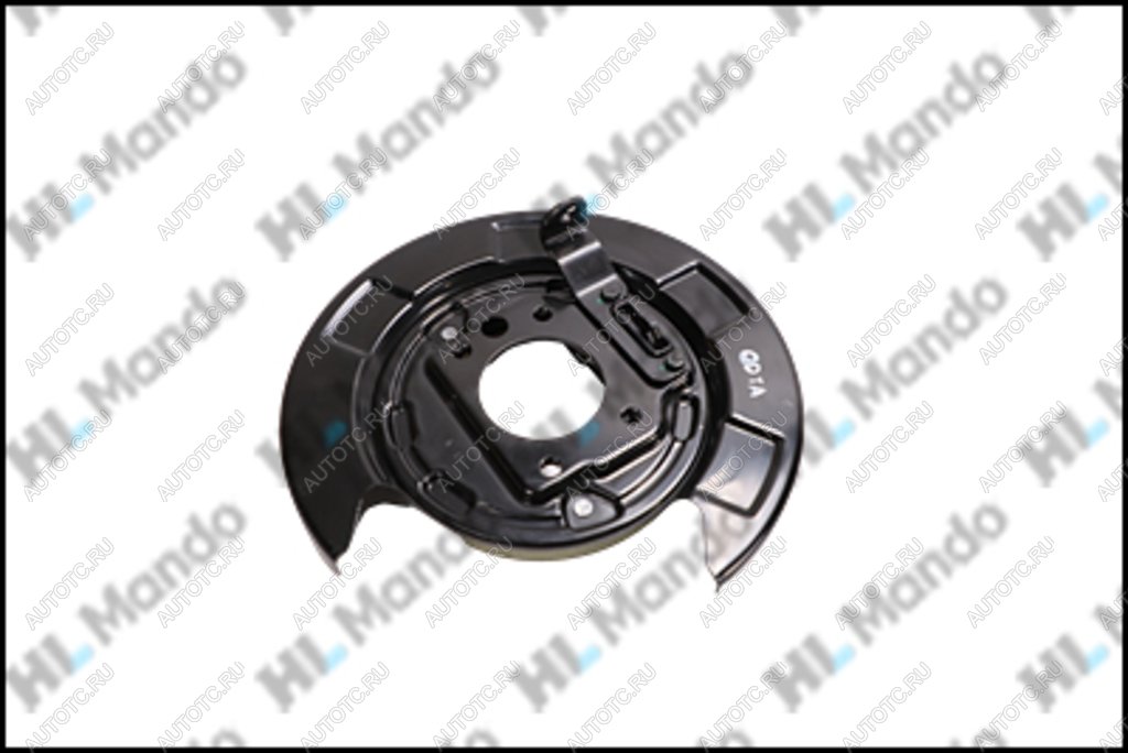 3 899 р. Щит тормоза SSANGYONG Actyon (10-) (2WD) задний левый (с колодками) MANDO MANDO ex4831034012 MANDO ex4831034012  с доставкой в г. Вологда
