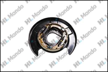 3 899 р. Щит тормоза SSANGYONG Actyon (10-) (2WD) задний левый (с колодками) MANDO MANDO ex4831034012 MANDO ex4831034012  с доставкой в г. Вологда. Увеличить фотографию 2
