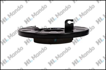 12 549 р. Щит тормоза HYUNDAI Santa Fe (05-) задний левый (с колодками) MANDO MANDO ex582502b000 MANDO ex582502b000  с доставкой в г. Вологда. Увеличить фотографию 2
