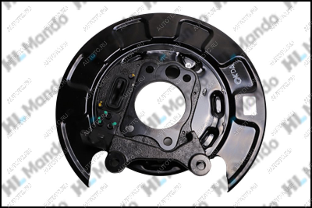 6 899 р. Щит тормоза HYUNDAI Tucson (04-) (2WD) KIA Sportage (04-) (2WD) задний правый (с колодками) MANDO MANDO ex582702e000 MANDO ex582702e000  с доставкой в г. Вологда