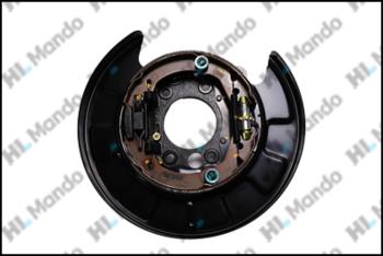 6 899 р. Щит тормоза HYUNDAI Tucson (04-) (2WD) KIA Sportage (04-) (2WD) задний правый (с колодками) MANDO MANDO ex582702e000 MANDO ex582702e000  с доставкой в г. Вологда. Увеличить фотографию 2