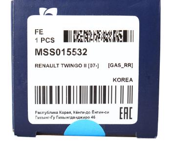 4 099 р. Амортизатор RENAULT Twingo (07-) задний левыйправый газовый MANDO MANDO mss015532  с доставкой в г. Вологда. Увеличить фотографию 3
