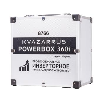 14 899 р. Устройство пуско-зарядное 12-24V40-800Ач360А в кейсе KVAZARRUS KVAZARRUS powerbox 360i  с доставкой в г. Вологда. Увеличить фотографию 7