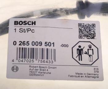 5 999 р. Датчик АБС PEUGEOT 2008 (15-) колеса переднего BOSCH BOSCH 0265009501  с доставкой в г. Вологда. Увеличить фотографию 3