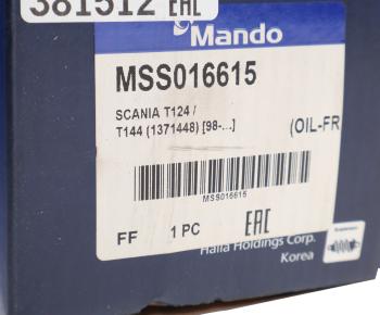 7 499 р. Амортизатор SCANIA 4 series передний (500869 14х63 16х50 20х50 IO) MANDO MANDO mss016615  с доставкой в г. Вологда. Увеличить фотографию 6