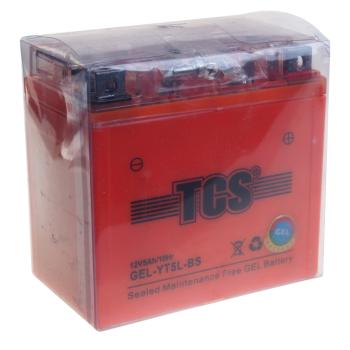 2 089 р. Аккумулятор TCS GEL 5Ач TCS 6ст5 yt5l-bs  с доставкой в г. Вологда. Увеличить фотографию 3