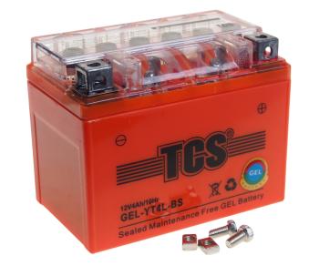 Аккумулятор TCS GEL 4Ач TCS 6ст4 yt4l-bs