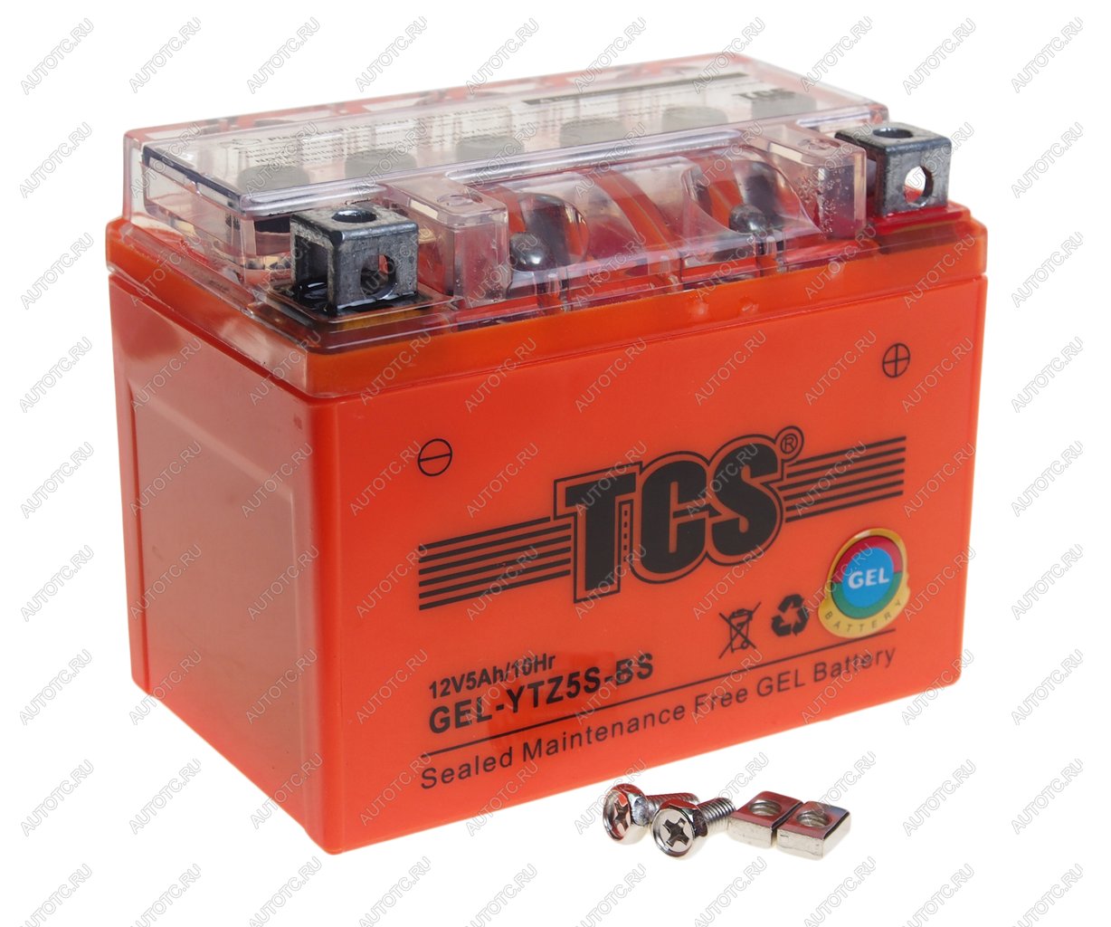 2 089 р. Аккумулятор TCS GEL 5Ач TCS 6ст5 ytz5s-bs gel  с доставкой в г. Вологда