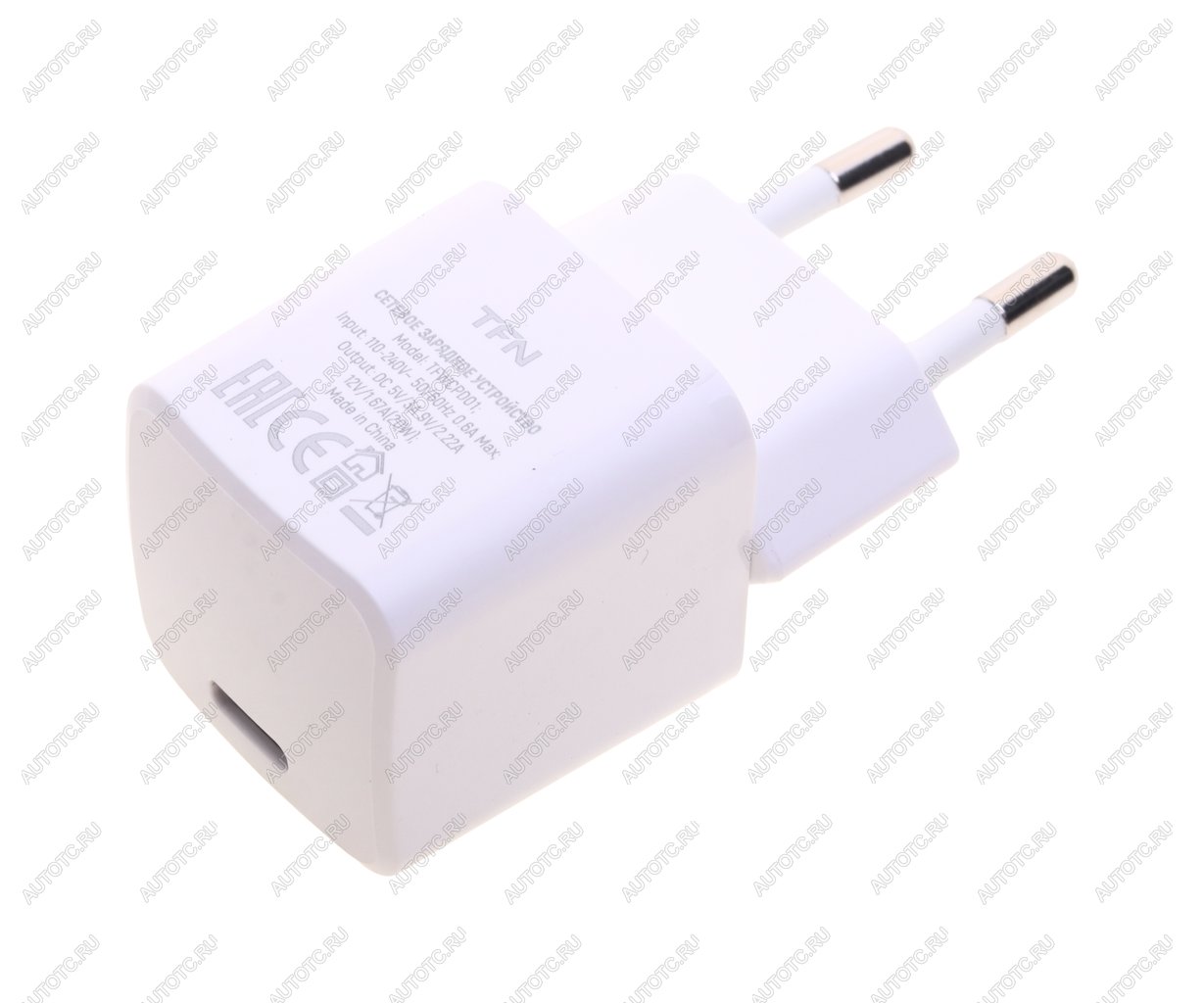 719 р. Устройство зарядное в розетку 1USB TFN TFN tfn-wcrpd09  с доставкой в г. Вологда