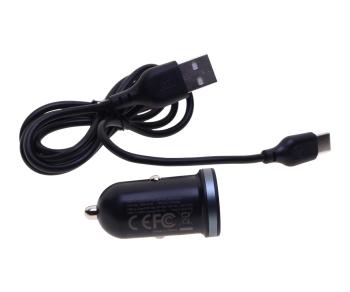 719 р. Устройство зарядное в прикуриватель 1USB + 1 Type C 12V XO XO cc56 black  с доставкой в г. Вологда. Увеличить фотографию 3