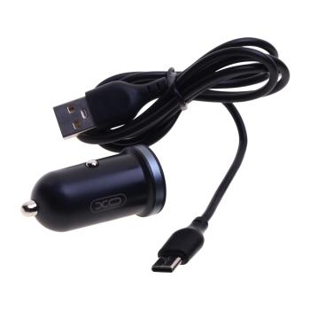 719 р. Устройство зарядное в прикуриватель 1USB + 1 Type C 12V XO XO cc56 black  с доставкой в г. Вологда. Увеличить фотографию 2