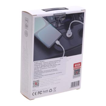 669 р. Устройство зарядное в прикуриватель 1USB + 1 Type C 12V XO XO cc56 white  с доставкой в г. Вологда. Увеличить фотографию 4