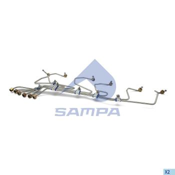 Трубка топливная MAN комплект SAMPA SAMPA 020.707