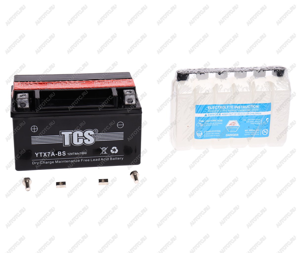2 759 р. Аккумулятор TCS AGM 7Ач TCS 6ст7 ytx7a-bs  с доставкой в г. Вологда