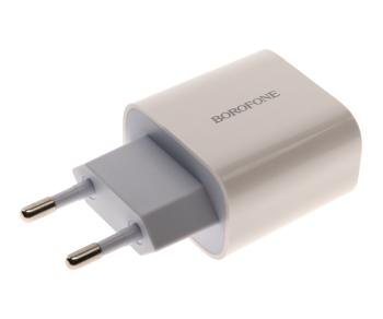 Устройство зарядное в розетку 1USB Type C BOROFONE BOROFONE ba38a white