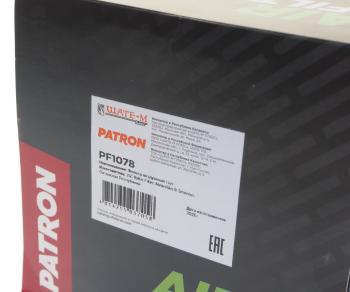 749 р. Фильтр воздушный MERCEDES A (W168) (1.41.62.0) PATRON PATRON pf1078  с доставкой в г. Вологда. Увеличить фотографию 2