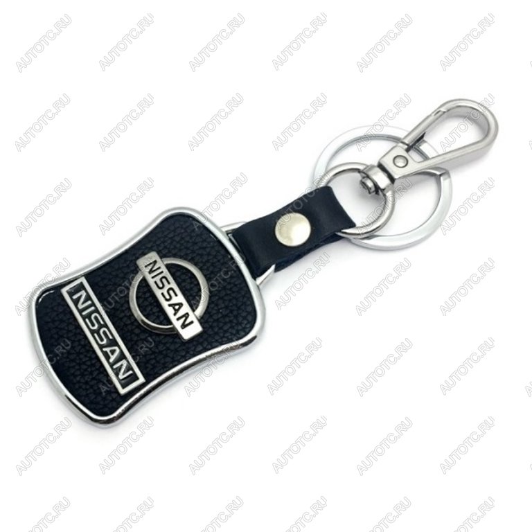 189 р. Брелок NISSAN металл, кожа MASHINOKOM MASHINOKOM bmk 002  с доставкой в г. Вологда