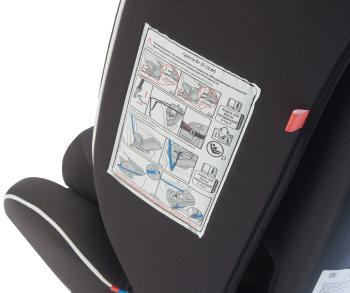 13 899 р. Автокресло детское 9-36кг (I-II-III) 1-12лет маренго Isofix Starship KIDS PLANET KIDS PLANET kres3605  с доставкой в г. Вологда. Увеличить фотографию 5
