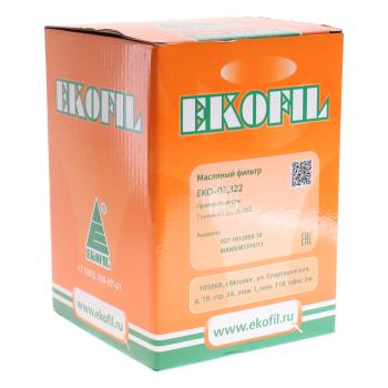1 599 р. Фильтр масляный ЗИЛ-5301,МАЗ-4370 (дв.ММЗ-260) EKOFIL EKOFIL eko-02.322  с доставкой в г. Вологда. Увеличить фотографию 3