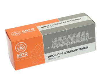 559 р. Блок предохранителей ГАЗ-3110 (9 защищаемых цепей,4 запасных предохранителя) AVTOELECTRICA AVTOELECTRICA 46.3722 ае  с доставкой в г. Вологда. Увеличить фотографию 3