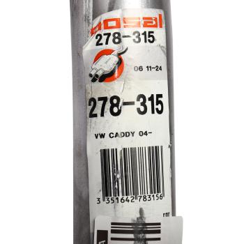 9 849 р. Глушитель VW Caddy (2KB,2KJ) (04-11) (2.0 SDI) средняя часть BOSAL BOSAL 278-315  с доставкой в г. Вологда. Увеличить фотографию 3