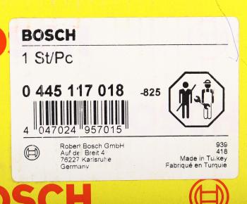 13 649 р. Форсунка OPEL Astra J (10-),Insignia (09-) (2.0) топливная BOSCH BOSCH 0445117018 BOSCH 0445117018  с доставкой в г. Вологда. Увеличить фотографию 5