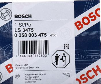 8 999 р. Датчик кислорода универсальный 4 контакта BOSCH BOSCH 0258003475  с доставкой в г. Вологда. Увеличить фотографию 5