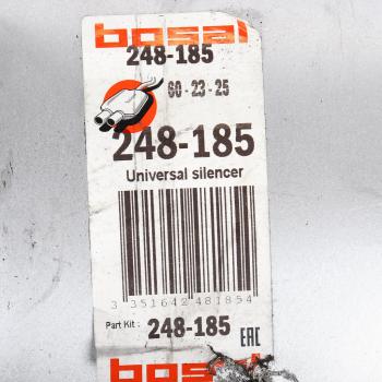 12 999 р. Глушитель универсальный средняя часть BOSAL BOSAL 248-185  с доставкой в г. Вологда. Увеличить фотографию 3