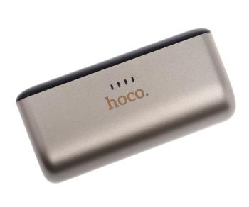1 399 р. Аккумулятор внешний 5000мАч для зарядки мобильных устройств HOCO HOCO q31 type-c золотой  с доставкой в г. Вологда. Увеличить фотографию 4