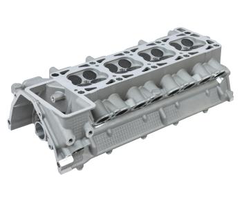 40 599 р. Головка блока ЗМЗ-405,409,40911,406 с клапанами (пятиопорная,на все модели ЕВРО-0,1,2) в сборе PRAVT PRAVT pr.406.3906562  с доставкой в г. Вологда. Увеличить фотографию 3