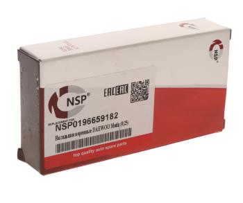 829 р. Вкладыши DAEWOO Matiz (0.8) коренные d+0.25 комплект (8шт.) NSP NSP nsp0196659182  с доставкой в г. Вологда. Увеличить фотографию 3