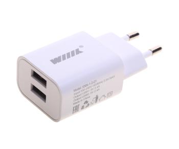 Устройство зарядное в розетку 2USB WIIIX WIIIX unn-1-2-01