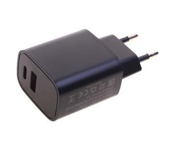 379 р. Устройство зарядное в розетку 2USB WIIIX WIIIX unn-1-2-04 black  с доставкой в г. Вологда. Увеличить фотографию 3