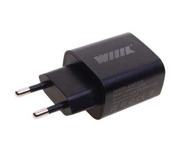 379 р. Устройство зарядное в розетку 2USB WIIIX WIIIX unn-1-2-04 black  с доставкой в г. Вологда. Увеличить фотографию 2