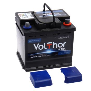 8 599 р. Аккумулятор VOLTHOR Ultra 50Ач обратная полярность VOLTHOR 6ст50(0) 55010  с доставкой в г. Вологда. Увеличить фотографию 2